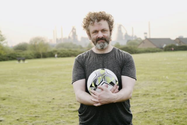 Michael Sheen has thrown his weight behind the Homeless World Cup which is to be held in Cardiff (Homeless World Cup/PA)