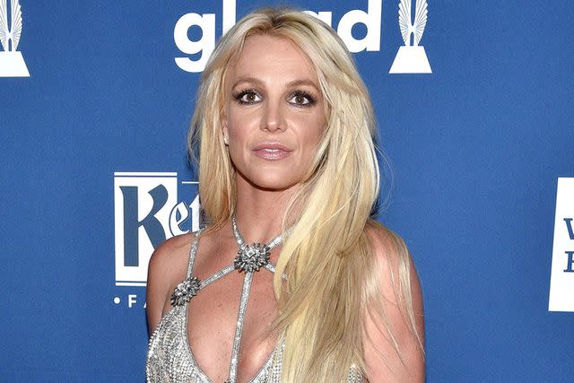 <p>Hahn Lionel/ABACA/Shutterstock</p> Britney Spears in Los Angeles on April 6, 2021.