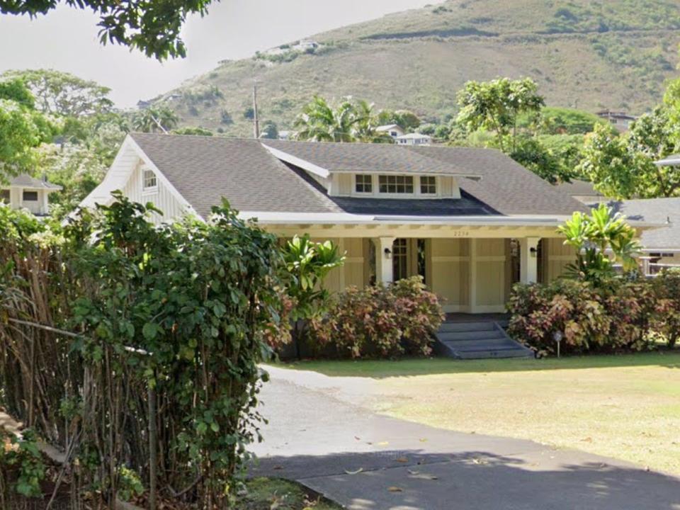 Barack Obama's childhood home.