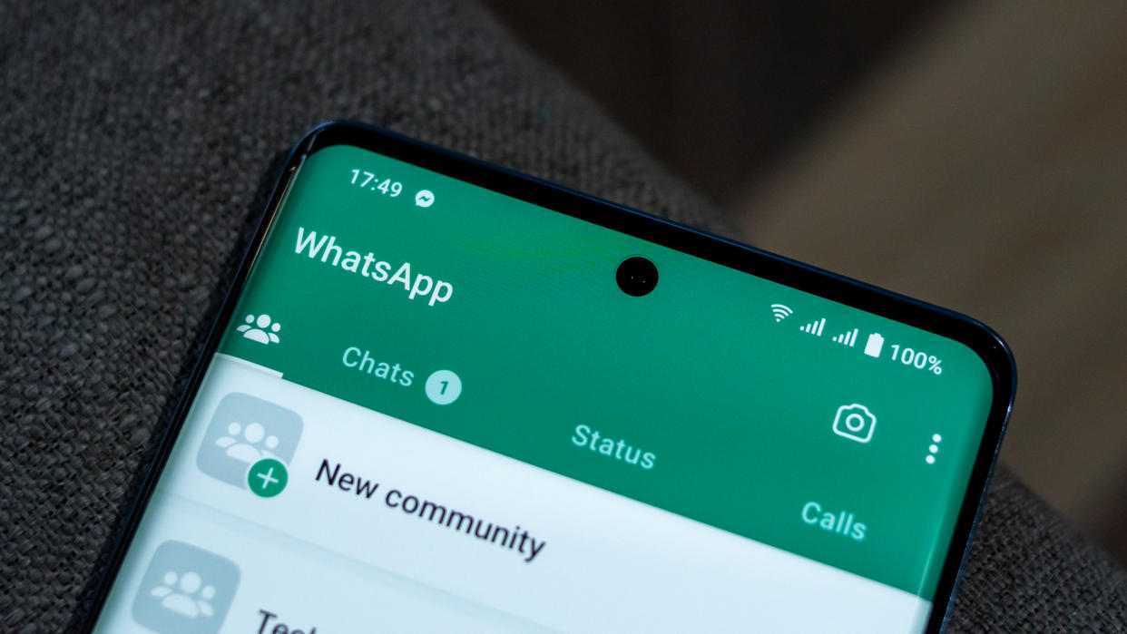  Whatsapp community tab. 