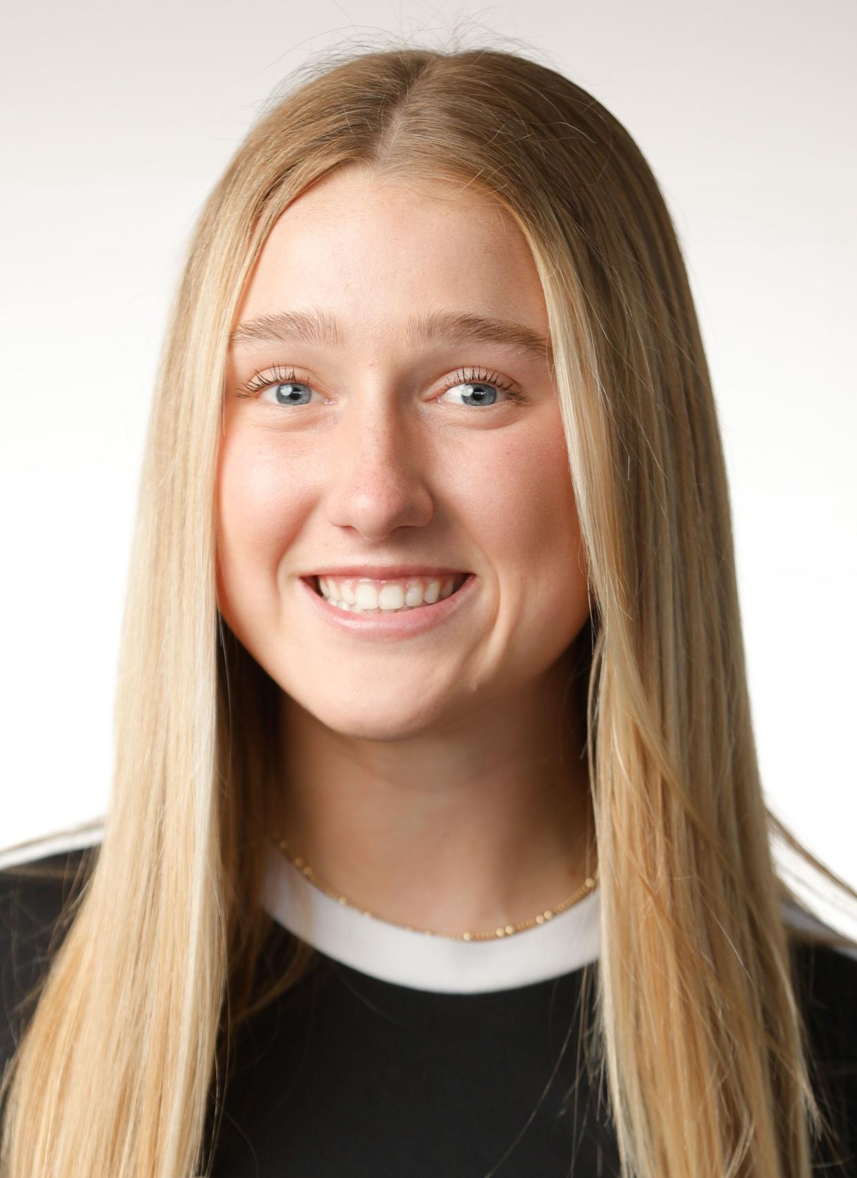 Yukon's Alix Regier, girls soccer, is pictured during The Oklahoman's annual high school spring sports media day at Bishop McGuinness High School in Oklahoma City, Wednesday, Feb. 21, 2024.