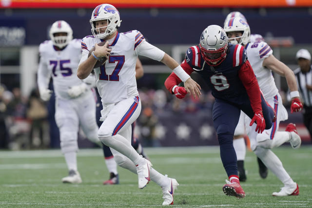 Josh Allen's Bills Nearly Perfect in Dismantling the Patriots - The New  York Times