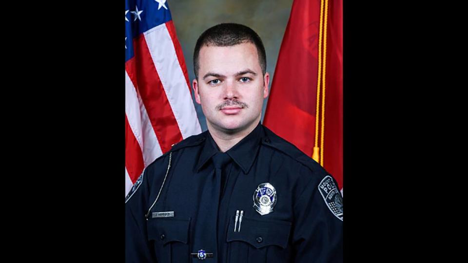 Mt. Holly Police officer Tyler Herndon