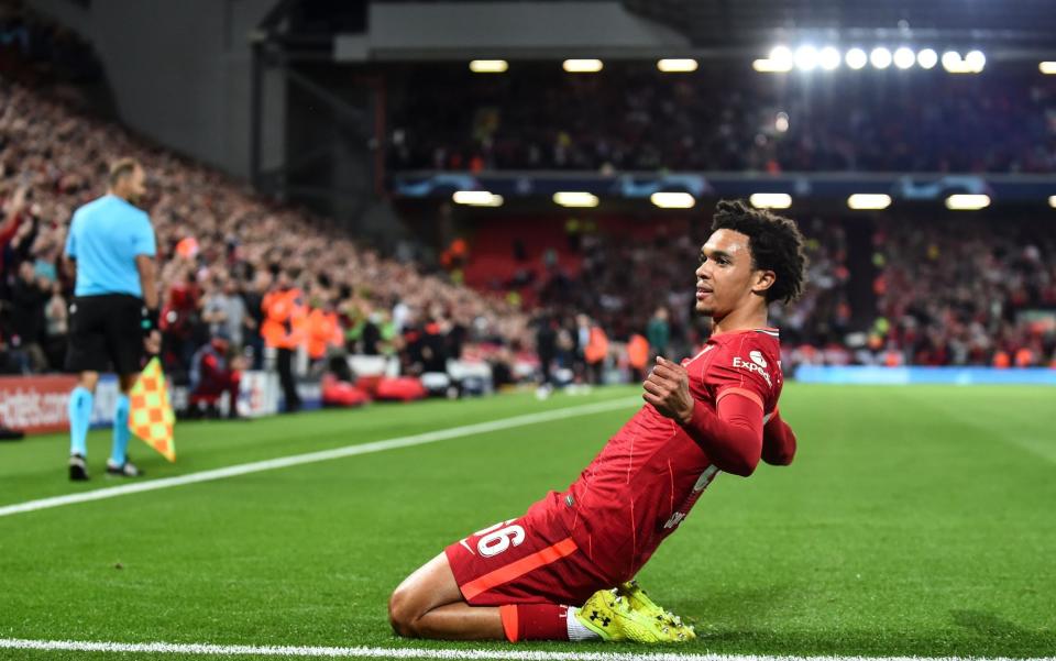 Trent Alexander-Arnold is one of the driving forces of Jurgen Klopp's side - EPA-EFE/SHUTTERSTOCK