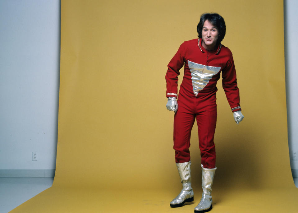 UNITED STATES - JUNE 04:  MORK & MINDY "Gallery" - 1978 Robin Williams  (Photo by Walt Disney Television via Getty Images Photo Archives/Walt Disney Television via Getty Images)