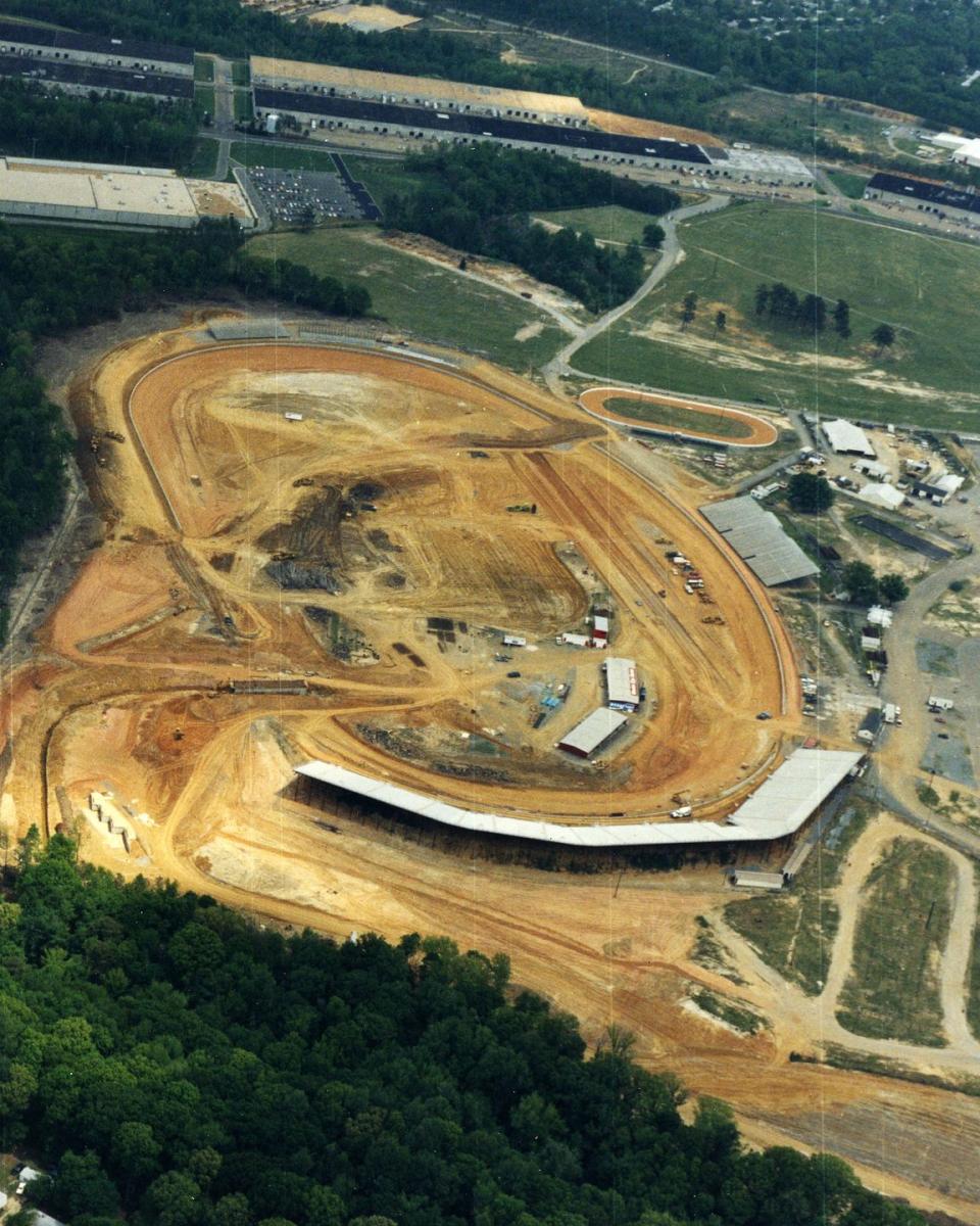 richmond international raceway makeover aerial 1988