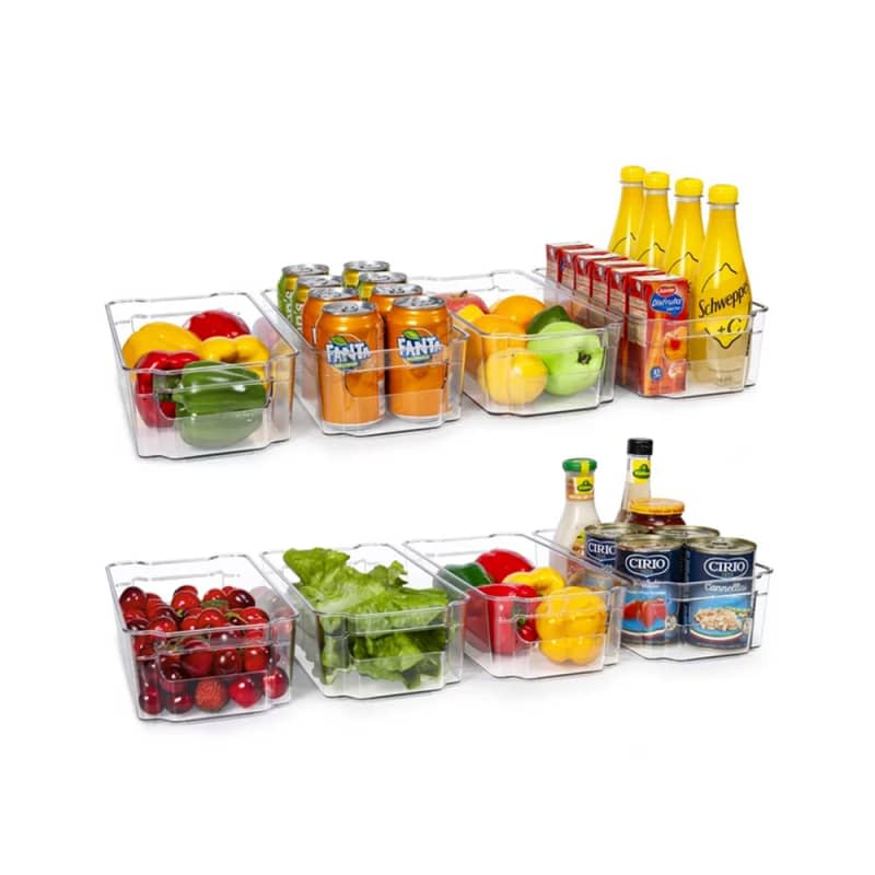 Hoojo Refrigerator Organizer Bins