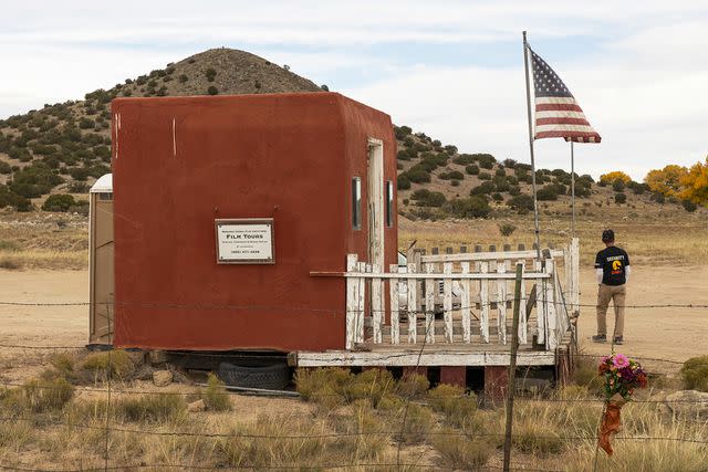 <p>Mostafa Bassim Adly/Anadolu Agency/Getty</p> Bonanza Creek Ranch in New Mexico, where 'Rust' was filmed