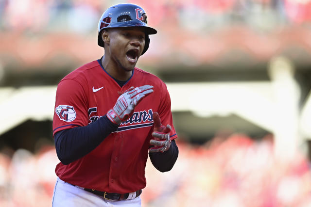 Rookie Oscar Gonzalez blasts the Guardians past the Rays in the 15th inning  for a wild-card sweep - The Boston Globe