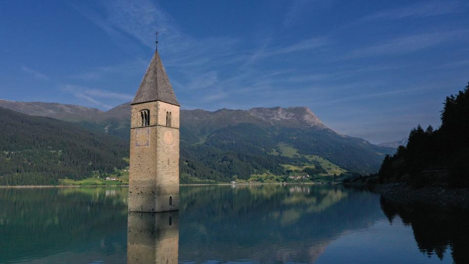 A Lost Italian Village Just Emerged After More Than 70 Years Underwater