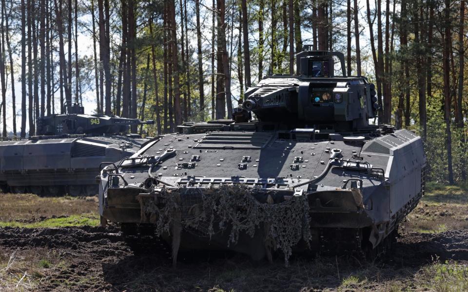 Germany's armed forces are stepping up their war readiness