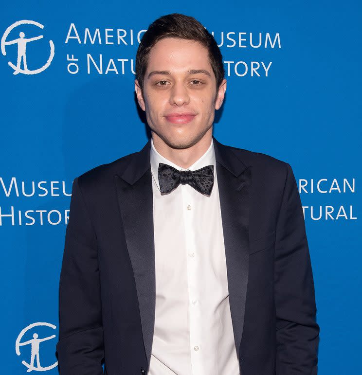 Pete Davidson before getting sober, in November 2016. (Photo: Mike Pont/WireImage)