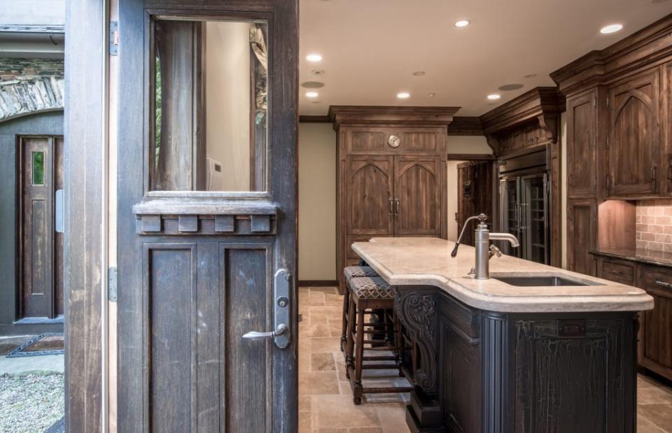 One of the kitchens. Stephen Dolinsky