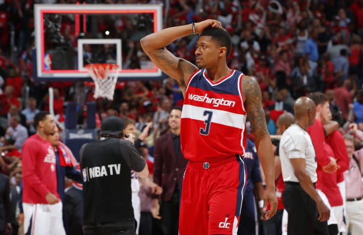 Bradley Beal now has to live up to a big contract. (Getty)