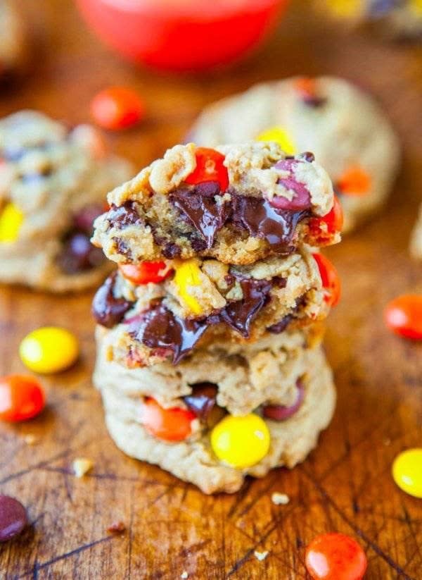 Reese's Pieces cookies.