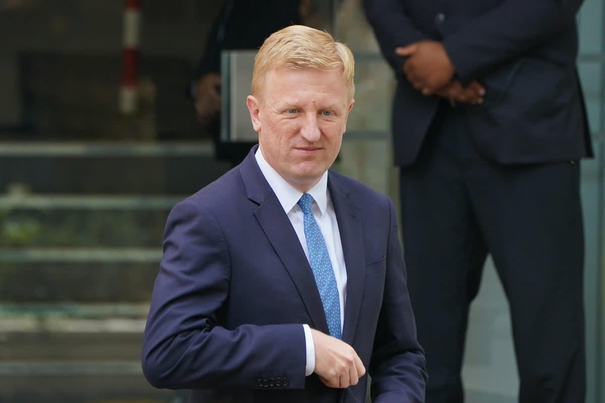 Deputy Prime Minister Oliver Dowden has voiced ‘grave concerns’ over the scheduling of a pro-Palestinian march on Armistice Day (Lucy North/PA) (PA Wire)