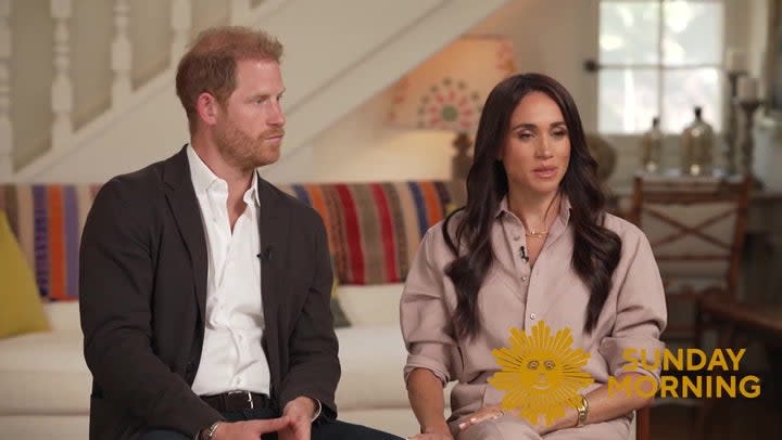 Meghan said she made plans to end her own life while a working royal. (CBS)