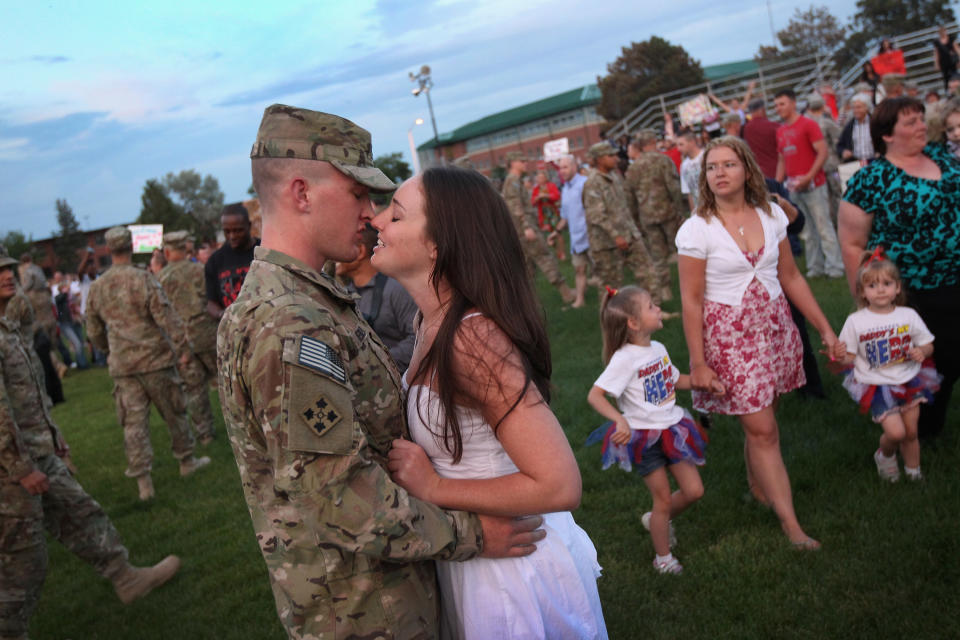 Soldiers From Fort Carson Return From Afghanistan