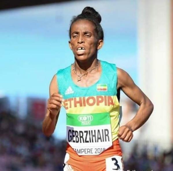 Girmawit Gebrzihair en el Mundial sub-20 de Tampere (@atletismo_argentino/Instagram)