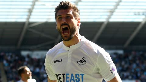 Fernando Llorente Swansea City Premier League