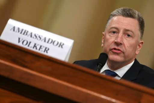 The former US special envoy for Ukraine, Kurt Volker, supported allegations the White House sought political assistance from Ukraine -- but mostly blamed an "irregular" diplomatic channel