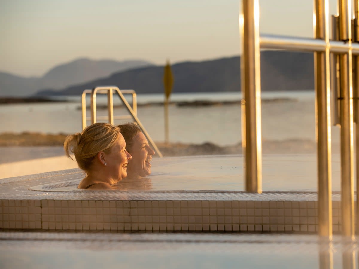 Scotland’s wealth of spa retreats puts it firmly on the map for those seeking a relaxing getaway (Portavadie)