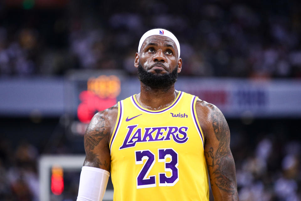 Details have emerged on the financial consequences LeBron James and his teammates faced in China. (Zhong Zhi/Getty Images)