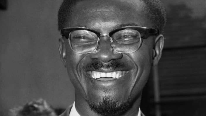 This 1960 photo shows Patrice Lumumba, the independence leader of the Democratic Republic of Congo, during a press conference. The remains of Lumumba will be laid to rest in a specially-built mausoleum on Thursday. (Photo: AP, File)