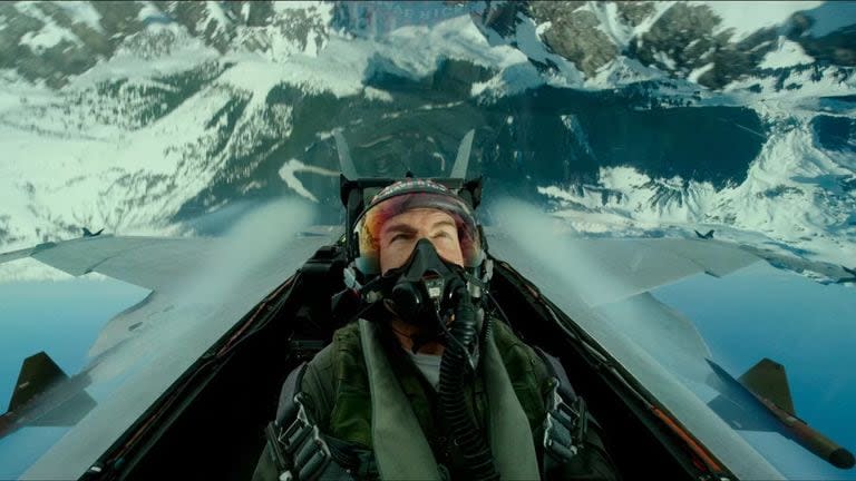 En la franquicia de Top Gun, Tom Cruise interpreta al capitán Pete 