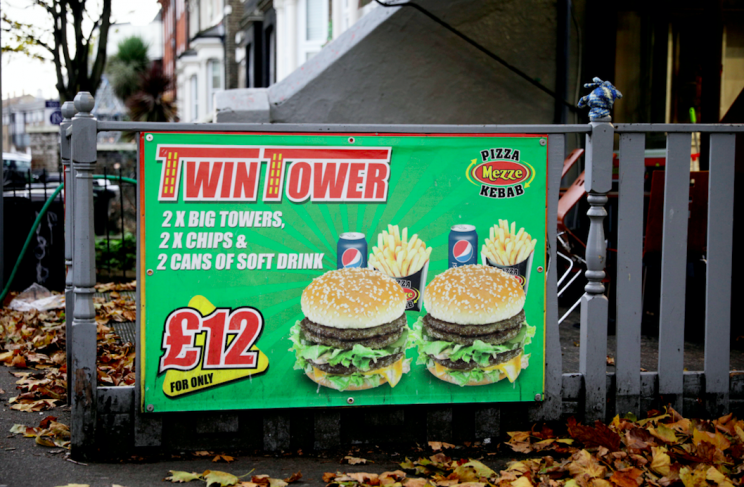 Twin Tower burger