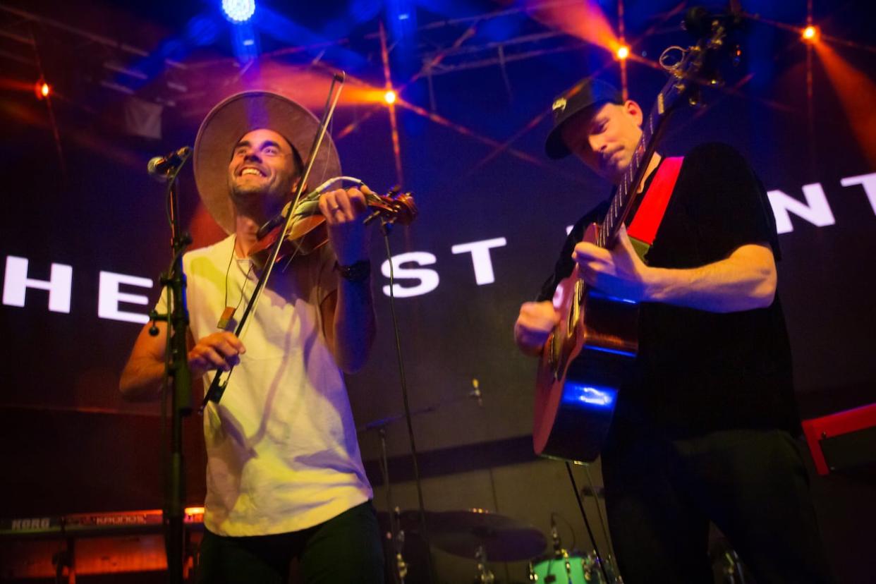 The East Pointers took home the Music P.E.I. Award for Album of the Year during Sunday night's ceremony, while Noah Malcolm, Sirène et Matelot and The Umbrella Collective each won multiple awards. (Paula Kreba/CARAS/iPhoto - image credit)