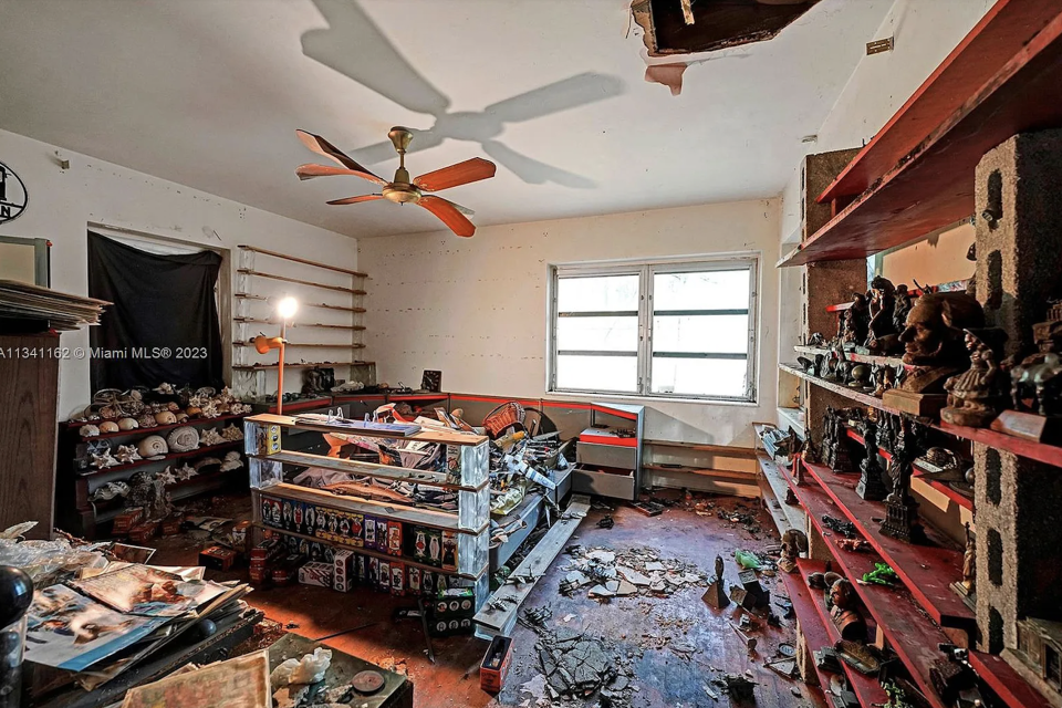 The home&#39;s owner passed away more than a year ago, leaving the house to fall into disrepair.&nbsp; / Credit: Zillow