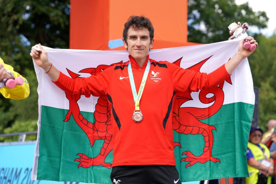 Geraint Thomas had to settle for bronze in the time trial (David Davies/PA) (PA Wire)