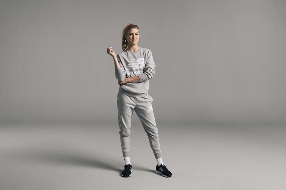 Tennis star Eugenie Bouchard, the newest New Balance ambassador. - Credit: Courtesy of New Balance