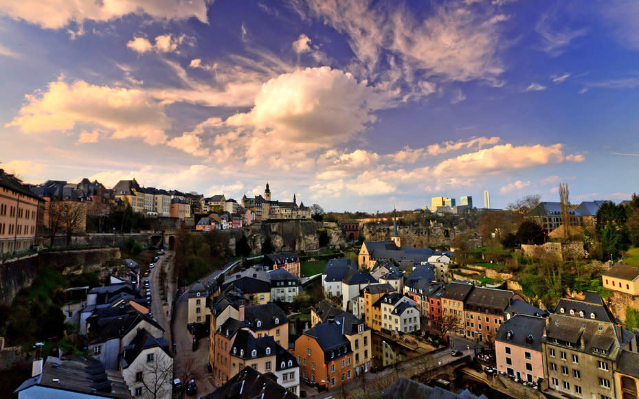 Paris to Luxembourg City, Luxembourg