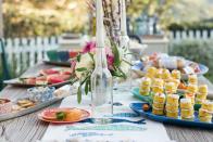 <p>Replace flimsy paper products with reusable (and unbreakable) dishware, says entertaining pro <a href="https://www.goodhousekeeping.com/food-recipes/party-ideas/tips/a32365/emily-henderson-target-spring-entertaining/" rel="nofollow noopener" target="_blank" data-ylk="slk:Emily Henderson;elm:context_link;itc:0;sec:content-canvas" class="link ">Emily Henderson</a>. Better yet, pick out a set in fun, beachy colors. </p>