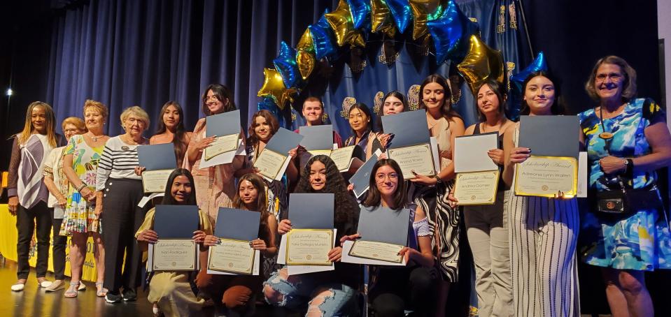 Desert Hot Springs High School students were awarded college scholarships on May 11.