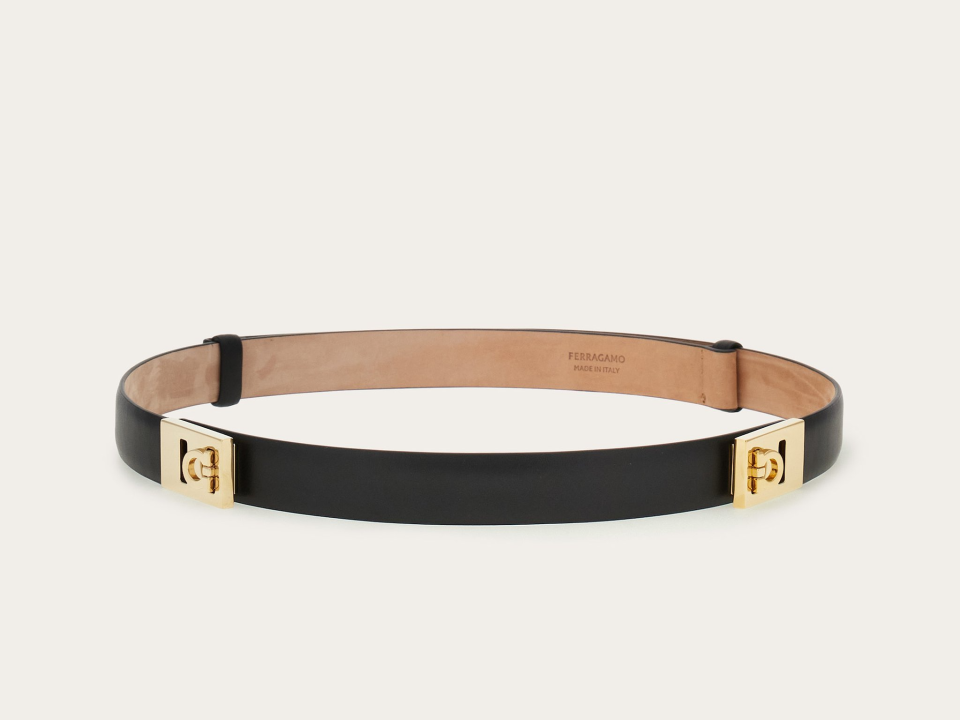 Ferragamo Adjustable Gancini Belt