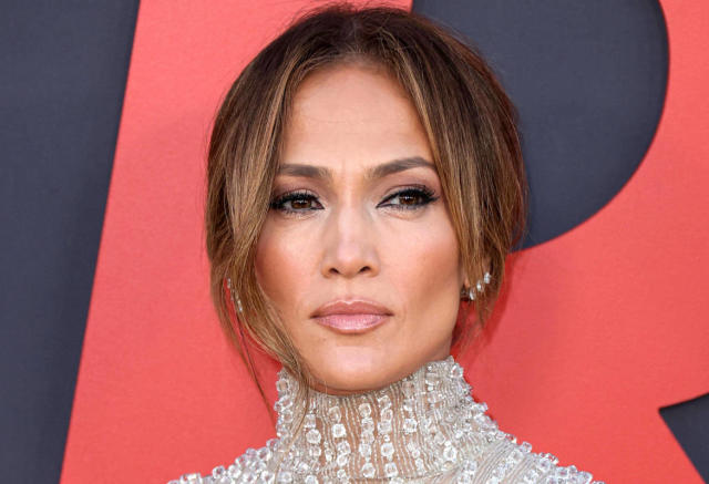 Jennifer Lopez Smolders in Open Bra Top in Sultry New Album Cover