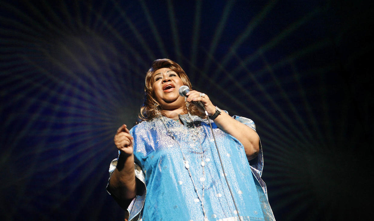 Image: Aretha Franklin (Jason Decrow / AP)