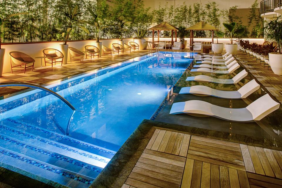 The pool deck at The Laylow, Autograph Collection