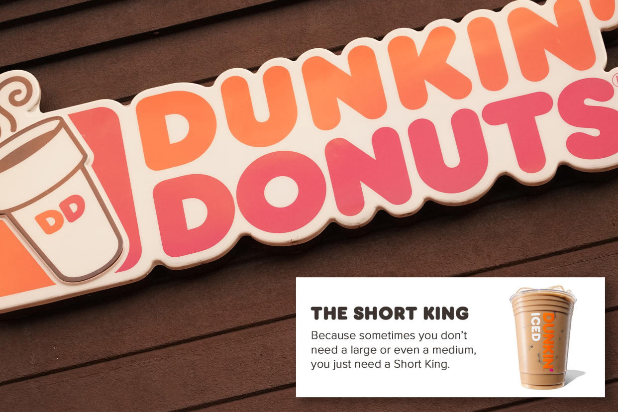 Dunkin' short king spring ad