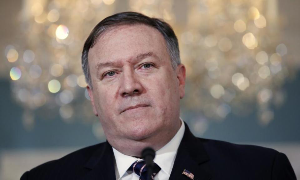 Mike Pompeo in Washington.