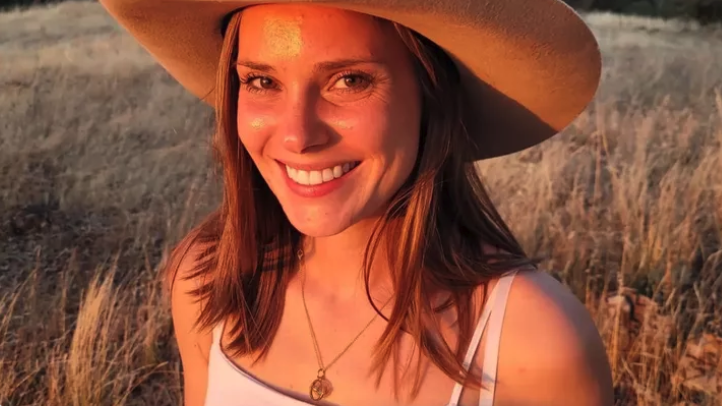 A smiling Georgia McDonald, who was killed in a crash just 45 minutes from her Melbourne home. 