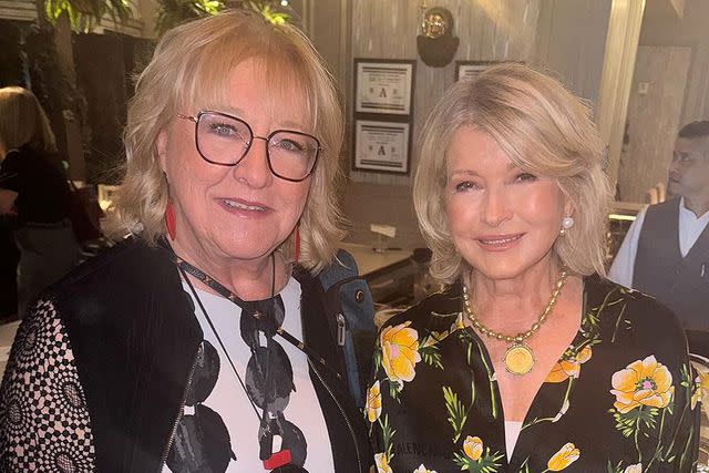 <p>Martha Stewart/Instagram</p> Donna Kelce and Martha Stewart