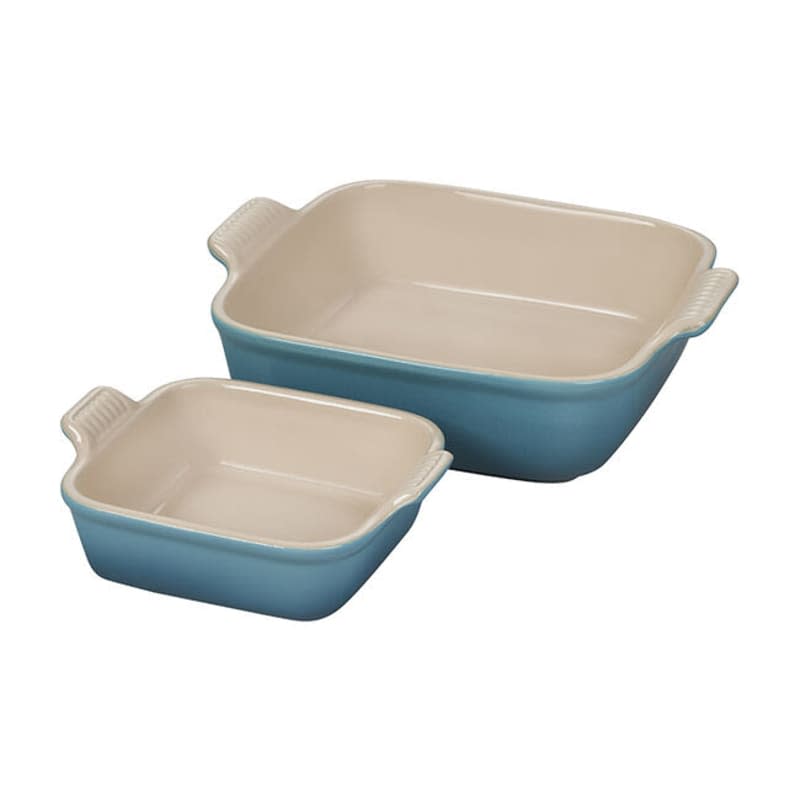 Le Creuset Heritage Square Baking Dishes, Set of 2