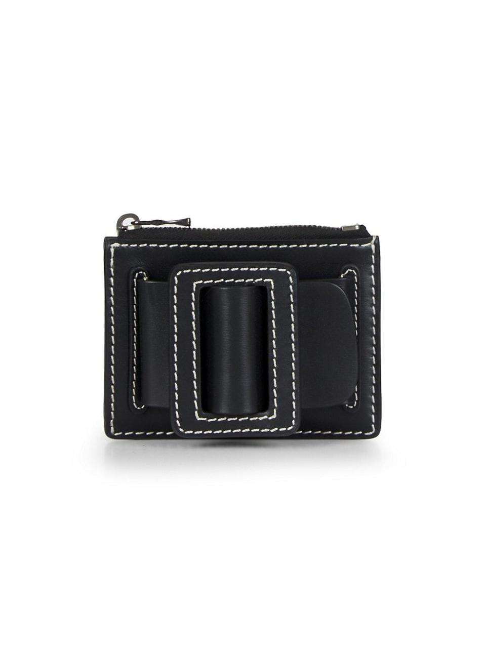 11) Boyy Buckle Leather Card Case