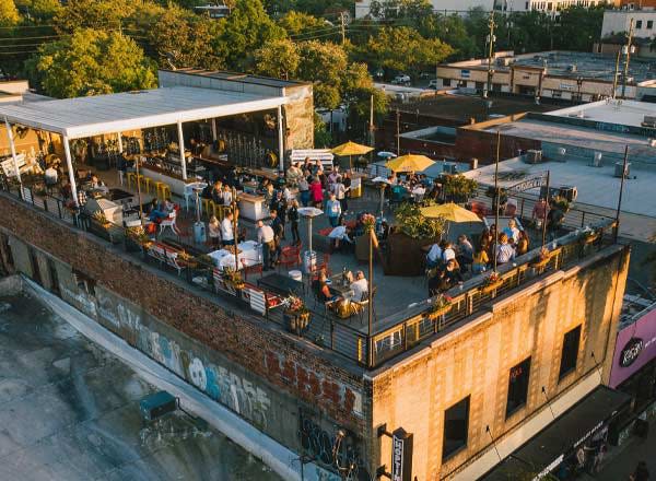 Hoptinger Bier Garden & Sausage House, 1037 Park St. in the Five Points neighborhood of Jacksonville recently was named one of the Top 10 Rooftop Bars in the World by Mandomedia.com.