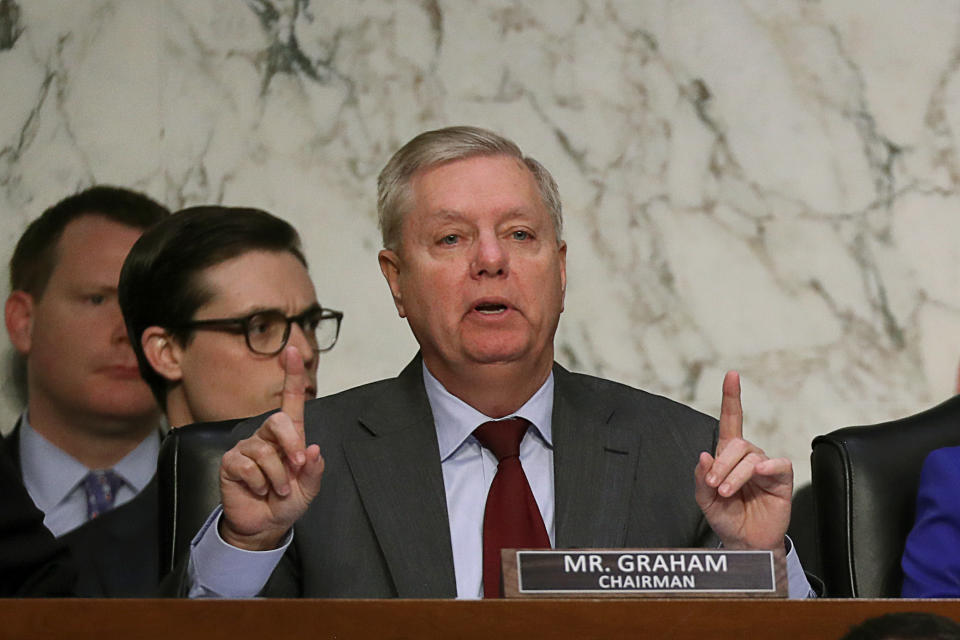 Senate Judiciary Committee Chairman Lindsey Graham was a ferocious defender of Brett Kavanaugh. (Photo: Jonathan Ernst/Reuters)