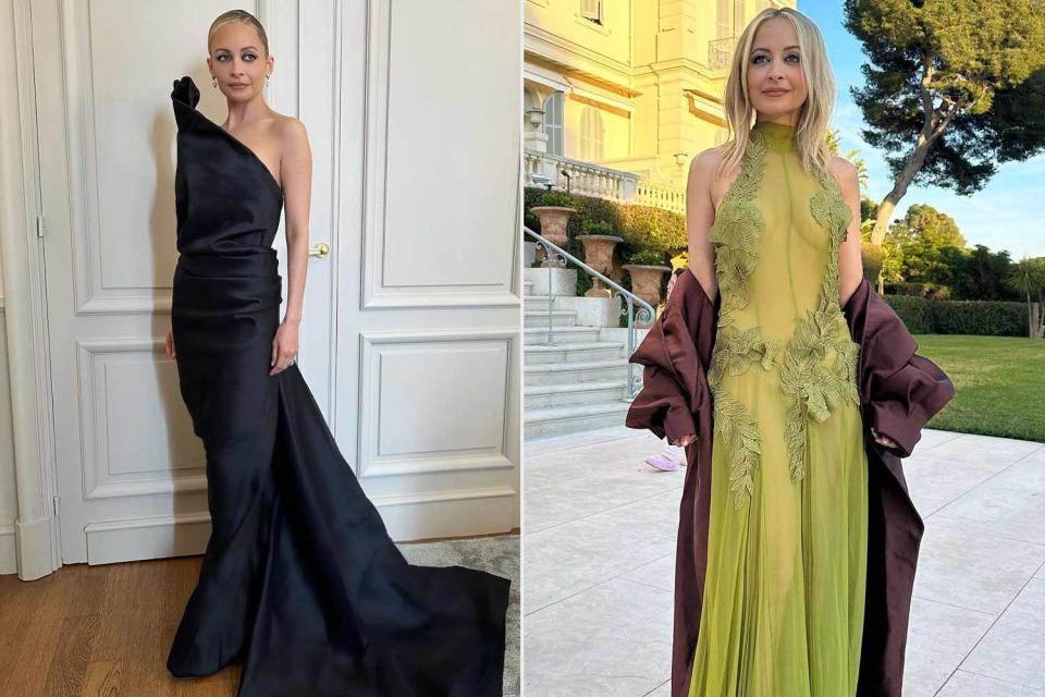 Nicole Richie Wore 2 Daring — And Sexy — Designer Gowns For Sister Sofia S Wedding